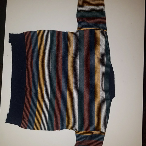 Boxy striped super soft sweater. Worn ONCE *SALE* - Picture 2 of 4